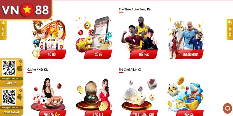 VN88 luôn nỗ lực phát triển kho game đa dạng theo trend mới