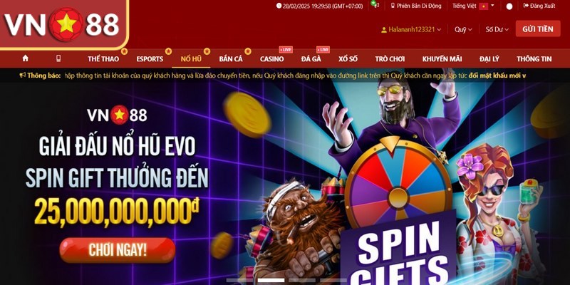 VN88 tặng 58K đang là một trong những chính sách vô cùng hấp dẫn