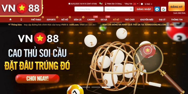 Game iLotto là hình thức chơi xổ số VN88 online hot nhất hiện nay